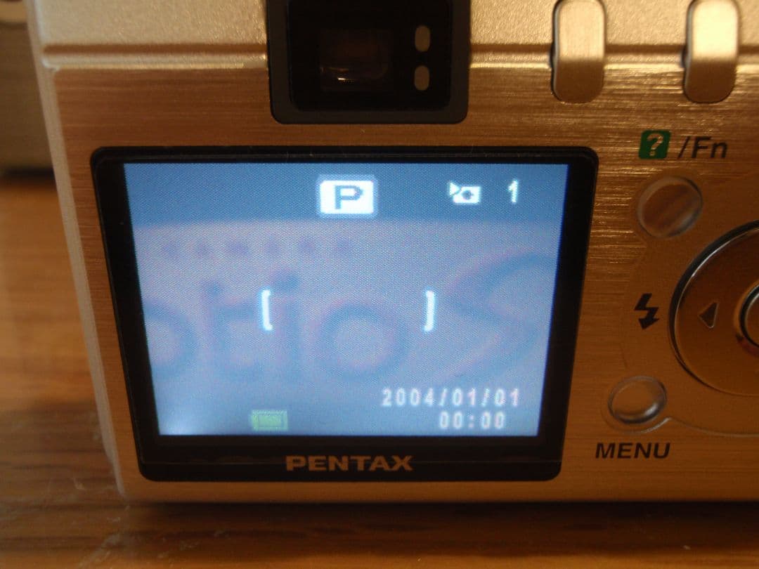 【動作確認済・美品】PENTAX Optio S50 コンパクトデジタルカメラ