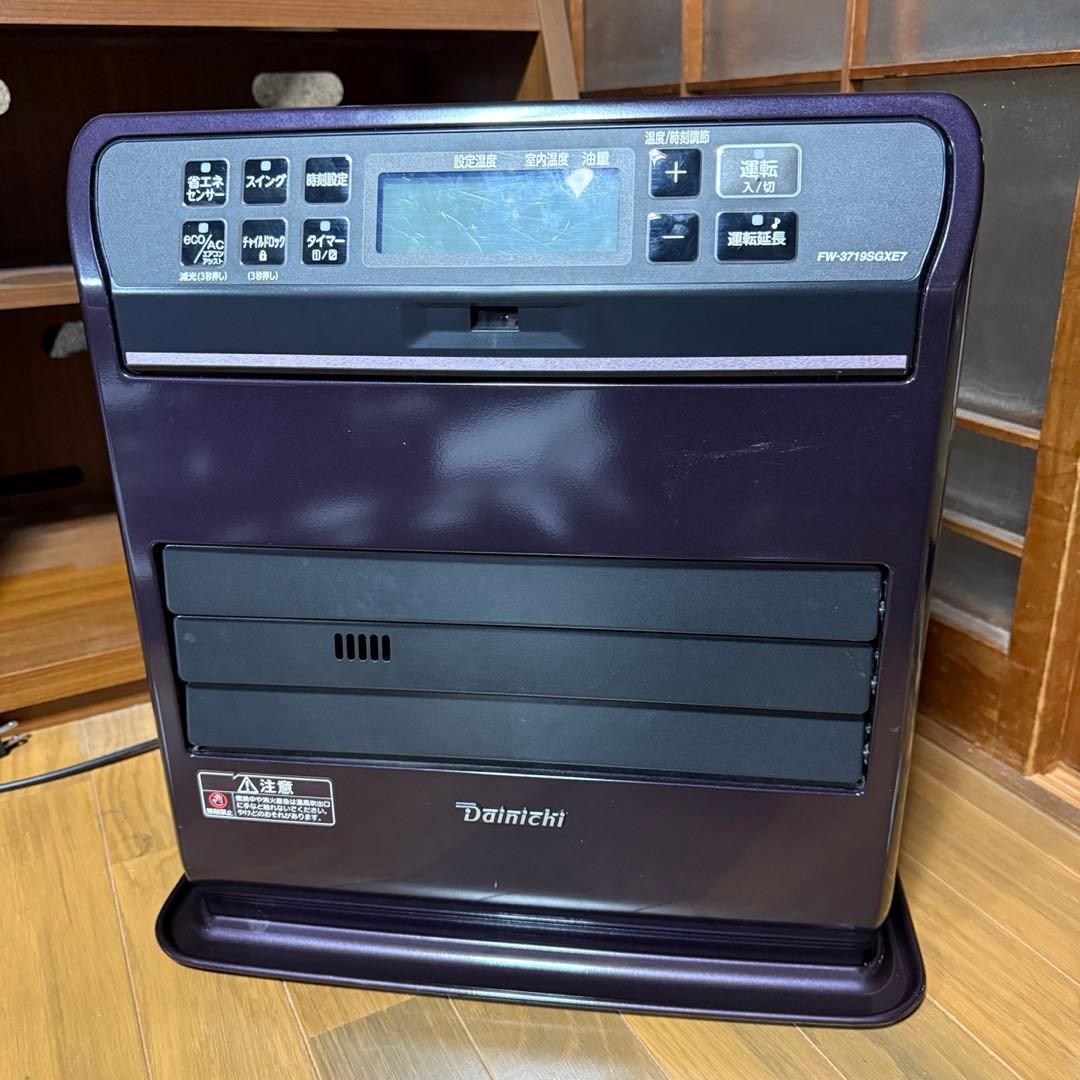 【美品】ダイニチ石油ファンヒーター FW-3719SGXE7