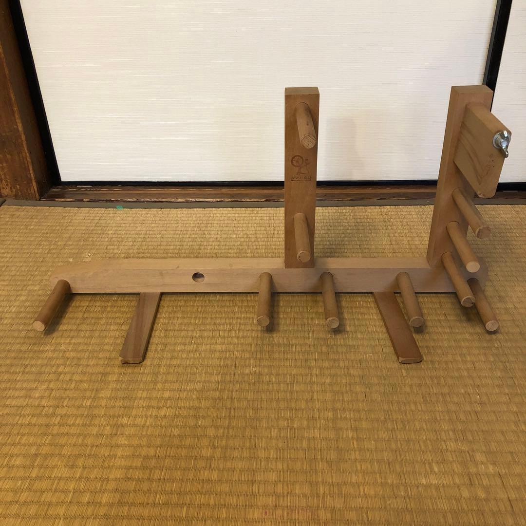 アッシュフォード社　インクルルーム　手織機　整経台