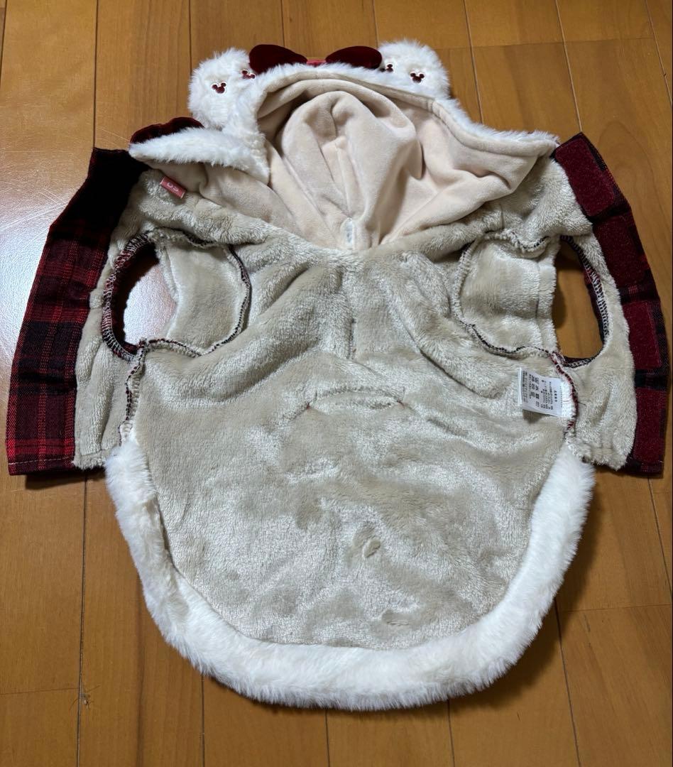 PET PARADISEディズニー ミニーマウス チェックコート 小型犬【新品】