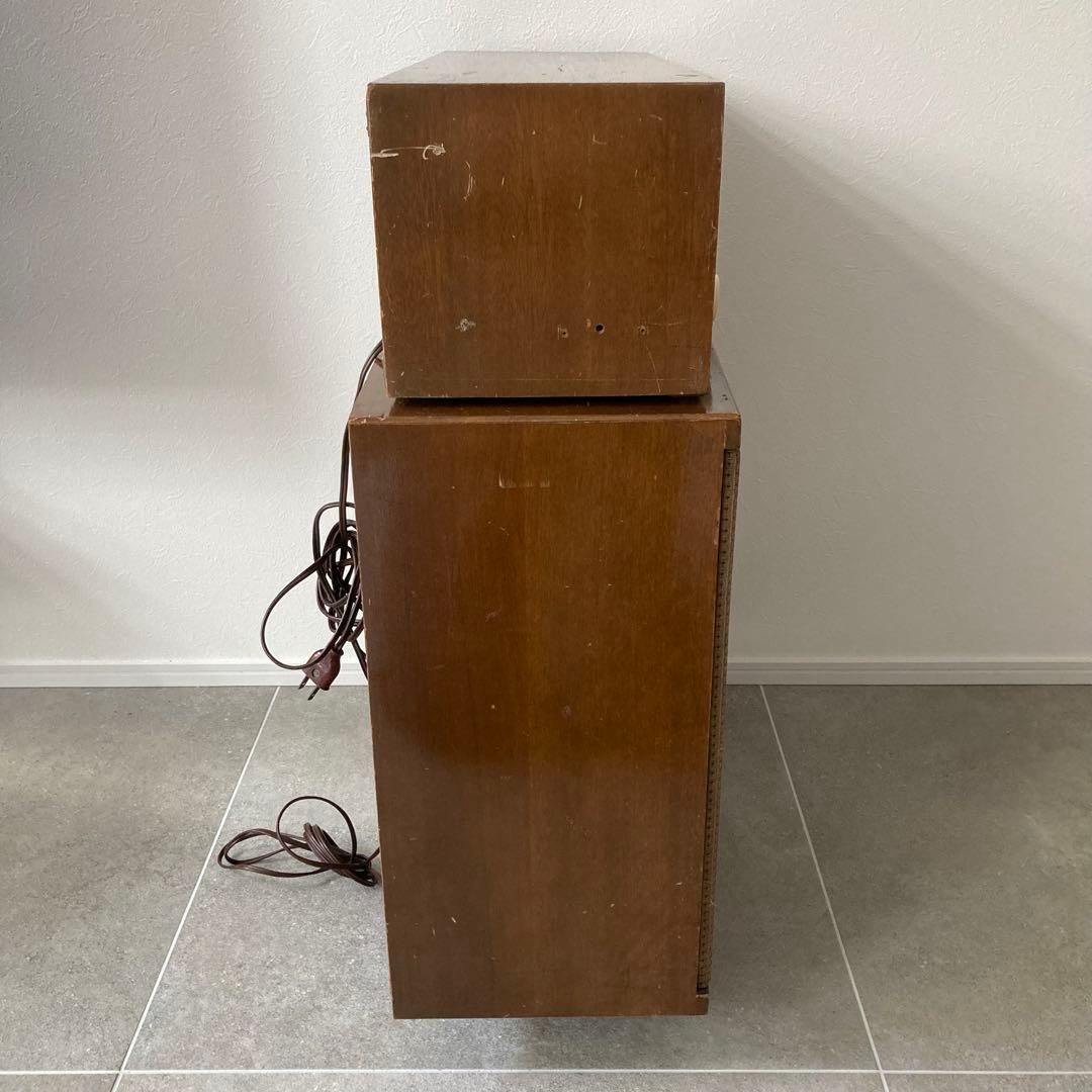 【可動品】TOSHIBA 真空管ラジオ スピーカー セット ヴィンテージ