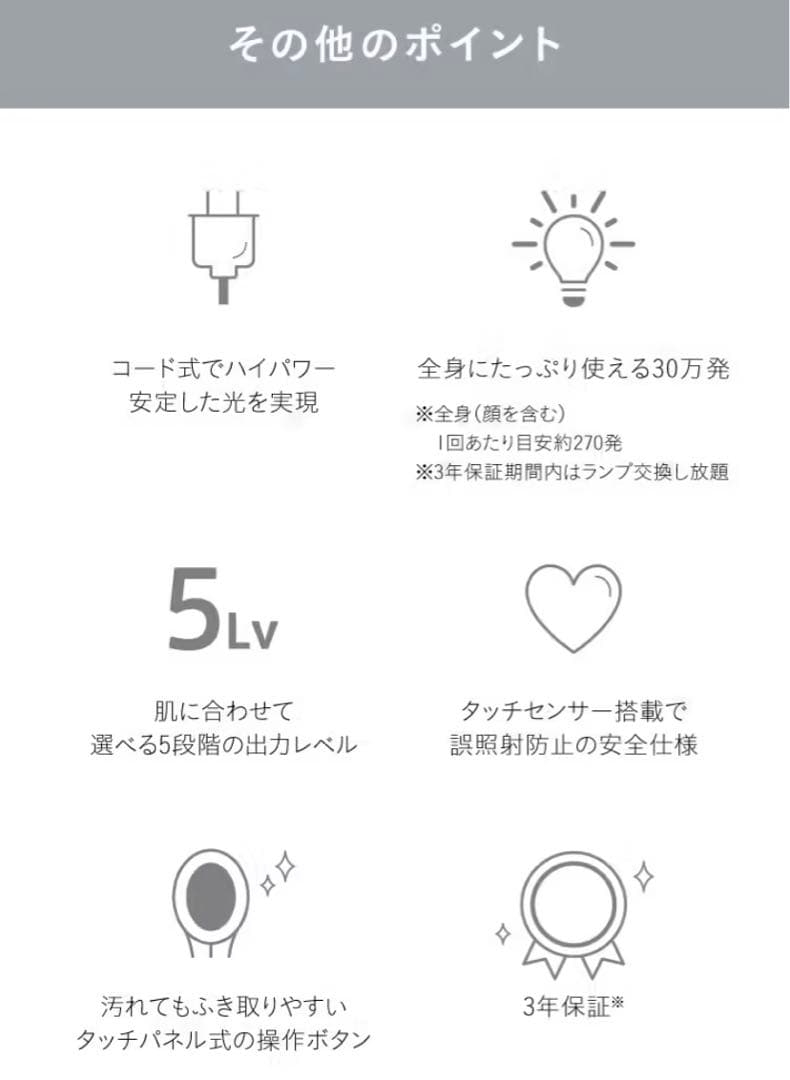 最終値下 光美容器(S.S.C. エピフォト スキンケア プロ)