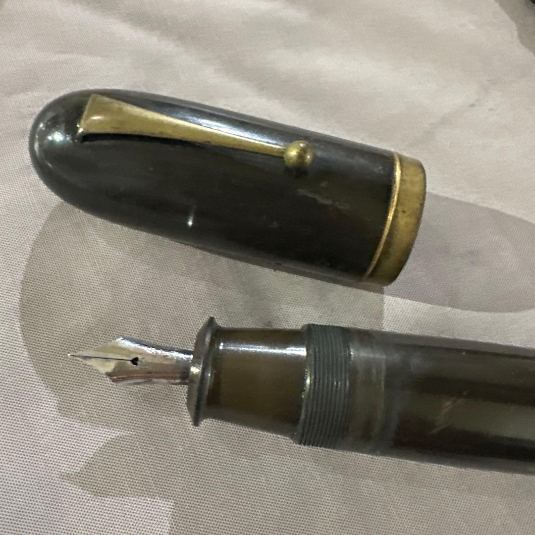 【超希少】Waterman's IDEAL No.2 & 14K極太デスクペン