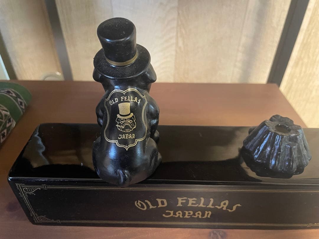 お香たて　陶器　ブルドッグ　SKOLDIES OLD FELLAS JAPAN