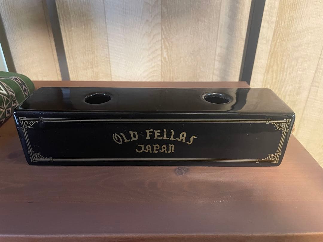 お香たて　陶器　ブルドッグ　SKOLDIES OLD FELLAS JAPAN