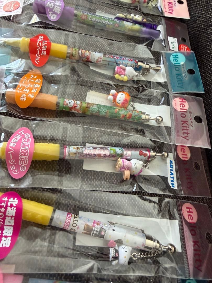 ハローキティ ボールペン、シャープペンセット 多数