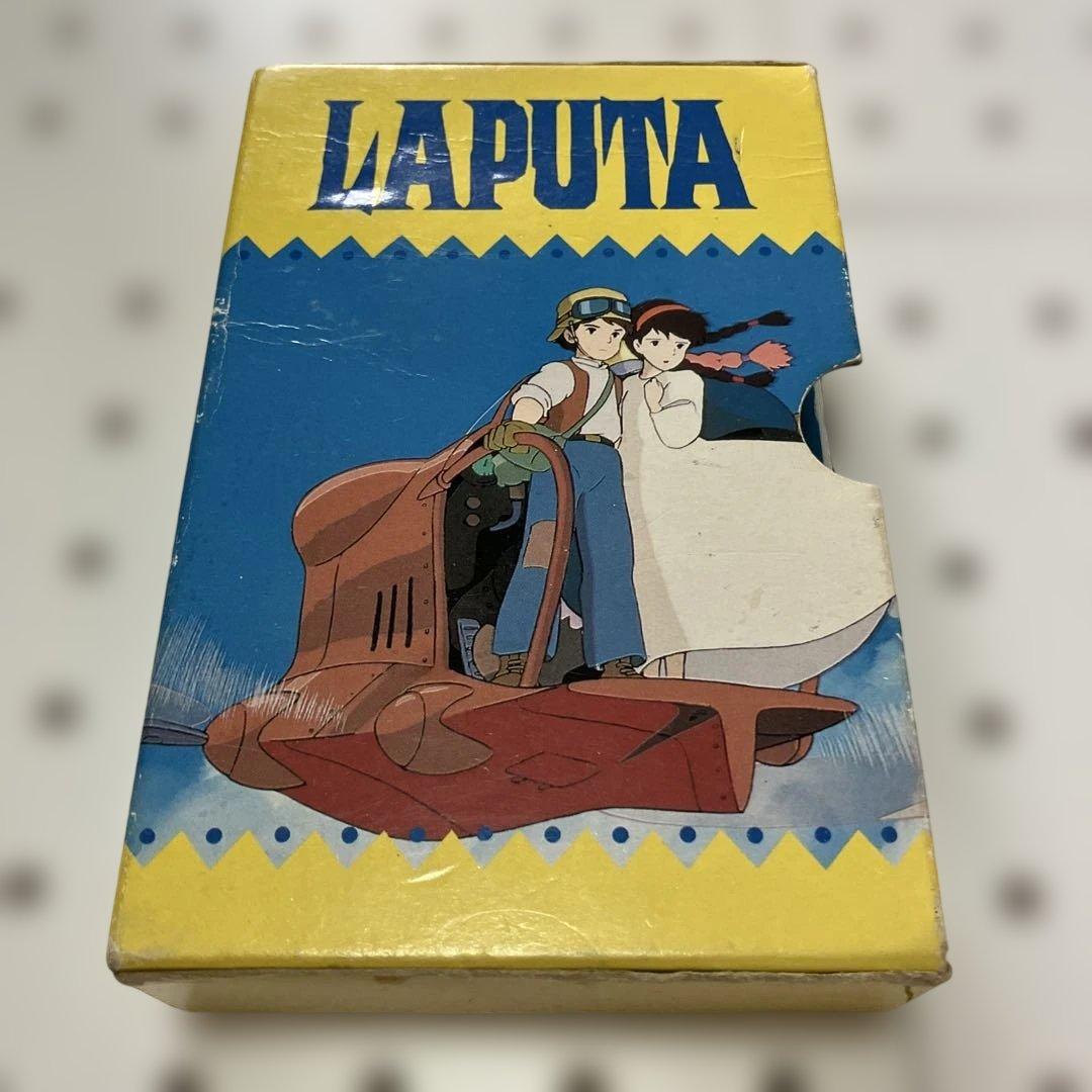 昭和レトロ　ポータブルカセットプレーヤー天空城LAPUTA現状品、ジャンク品扱い