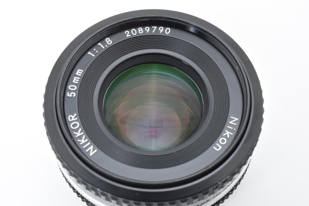 超美品 NIKON AI-S NIKKOR 50mm f1.8 MF H363