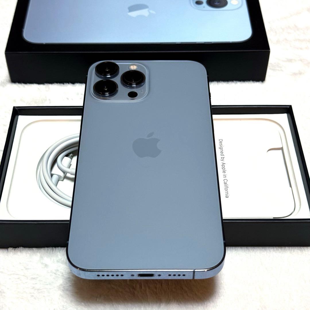 Apple iPhone13promax 128GB シエラブルー 美品