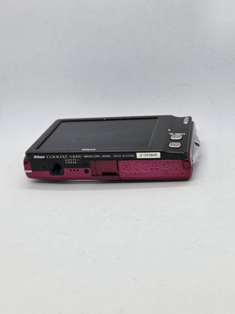 【スマホ転送OK】ニコン Nikon COOLPIX S4000 ピンク