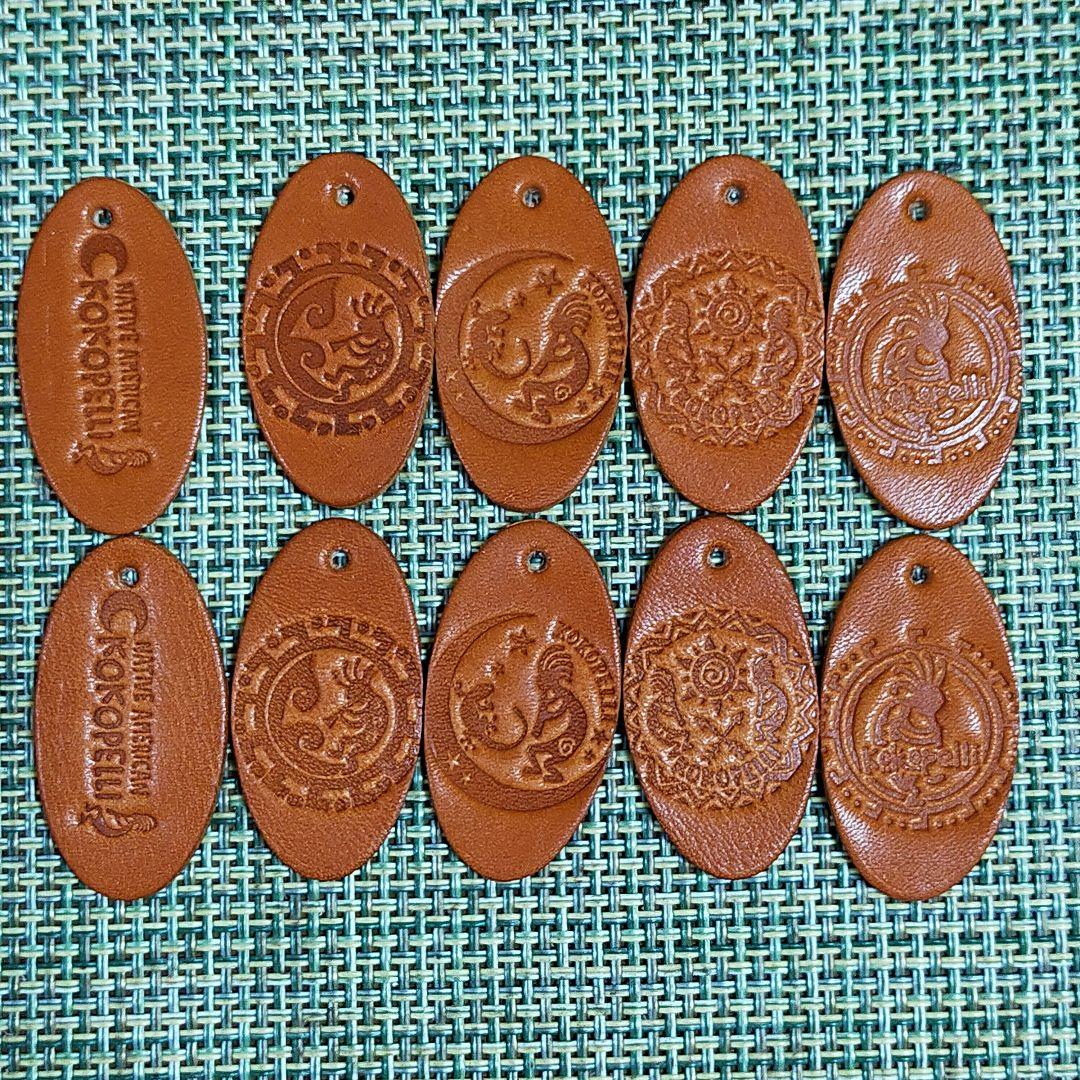 153✰︎ココペリ 3cm 本革タグ 追加オーダー2セット