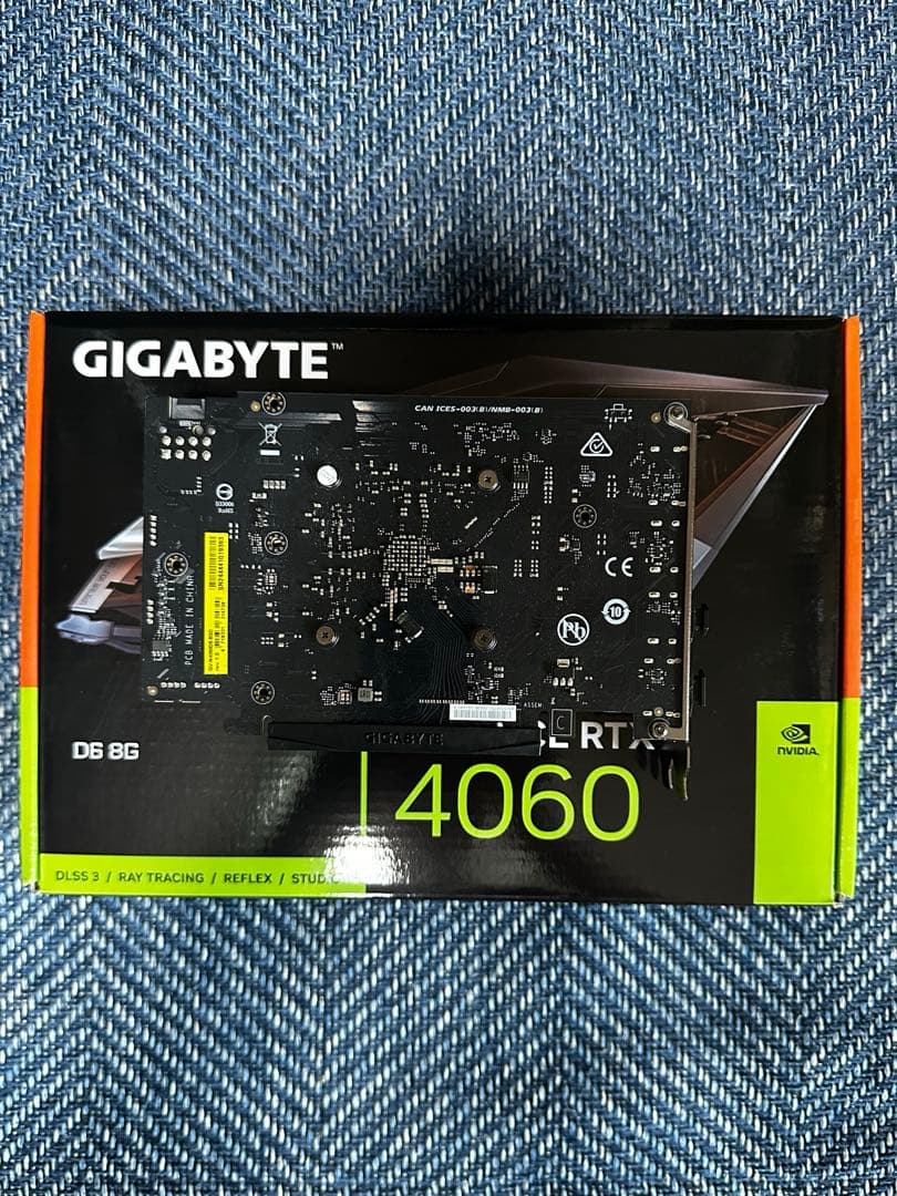 グラフィックボード・グラボ・ビデオカード GIGABYTE GEFORCE RTX4060 8GB