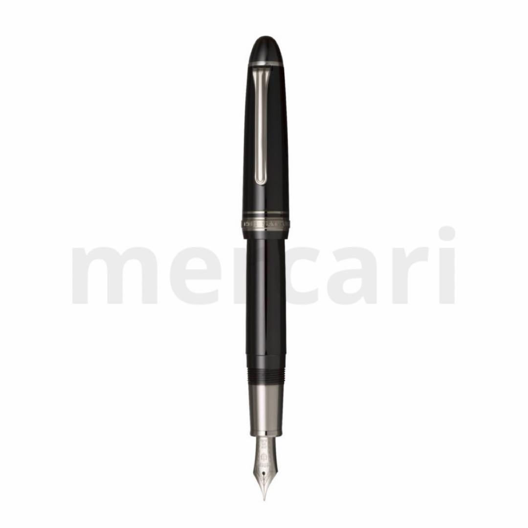 【新品未使用】セーラーSAILORプロフィットブラックラスター万年筆*旧ロゴ*M