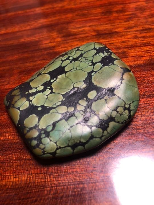 チベタンターコイズ　57.2×54.1×12