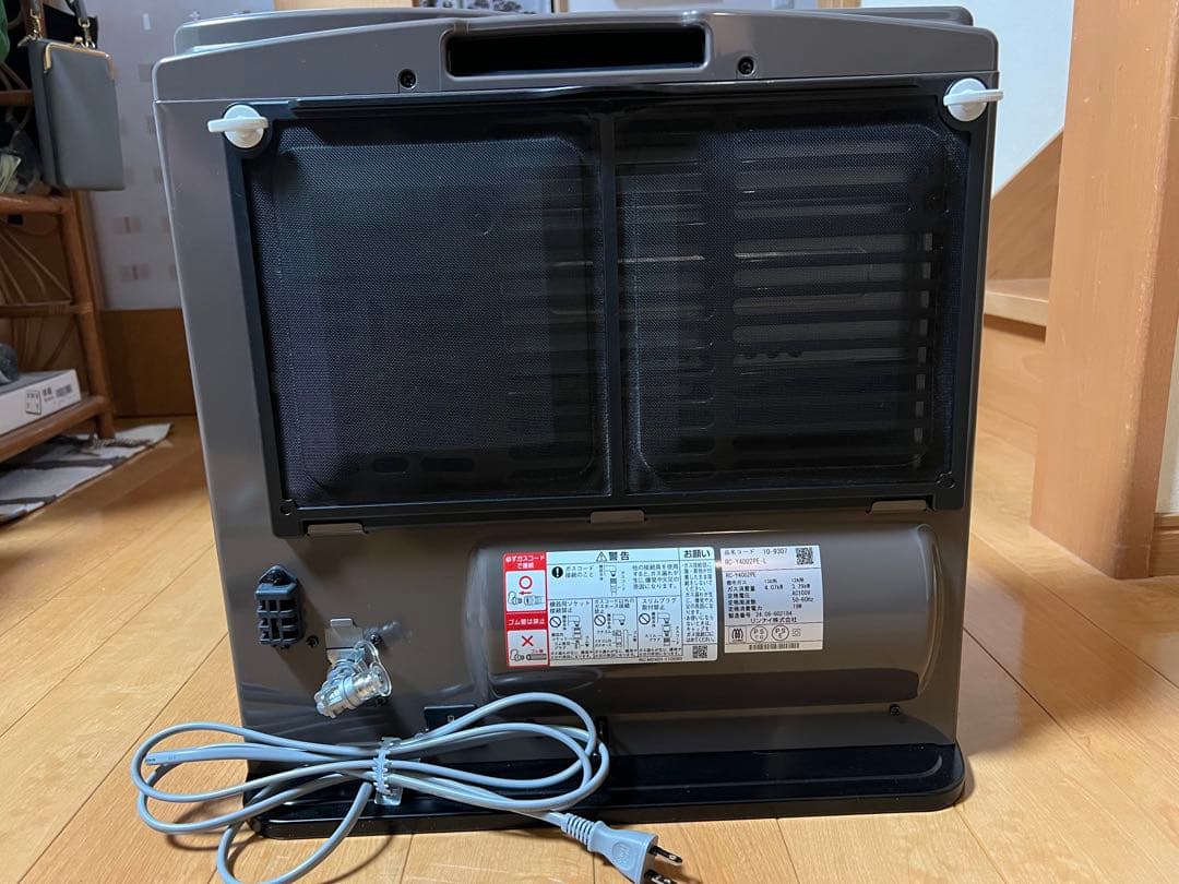 Rinnai ガスファンヒーター 取扱説明書付き