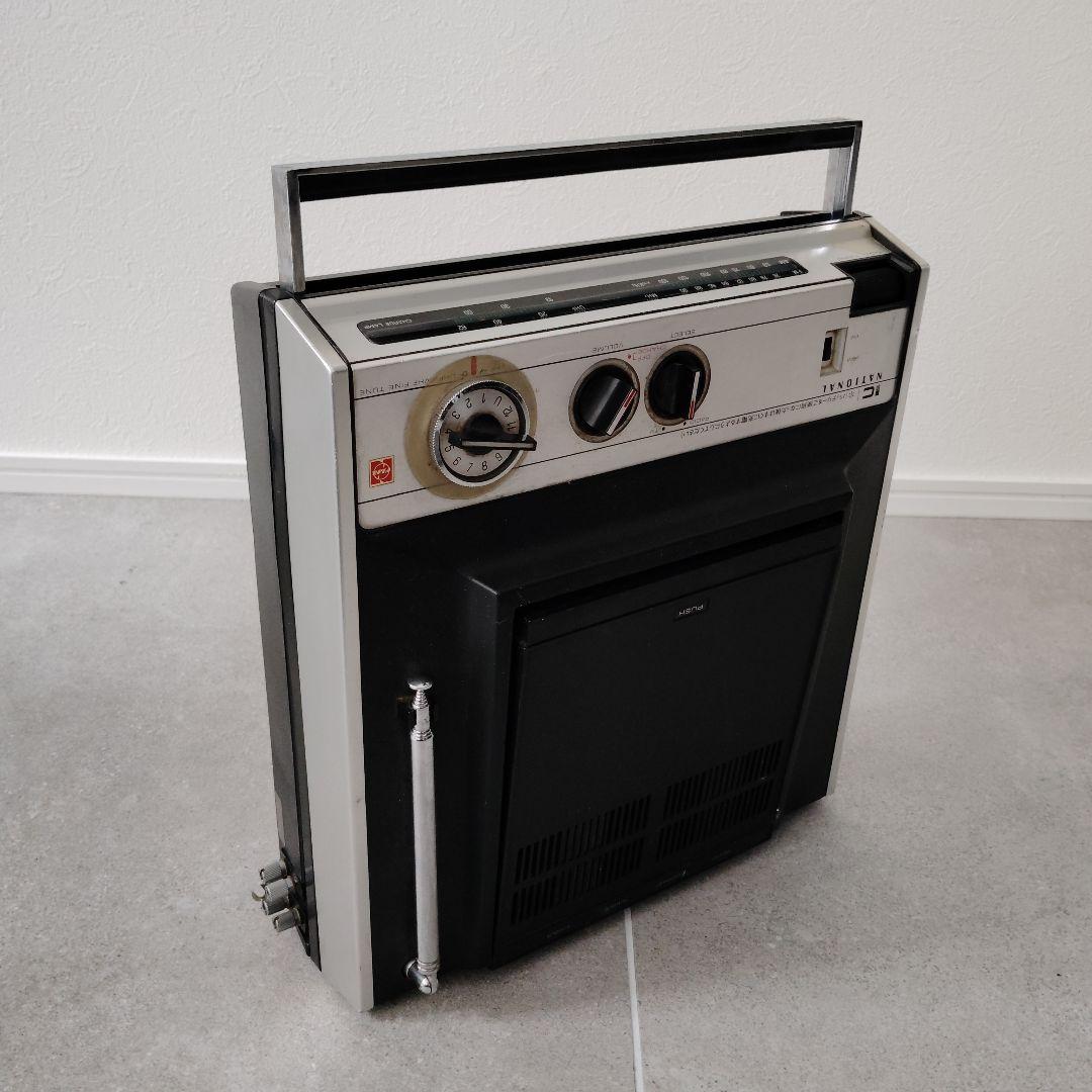 ナショナル トランジスタ テレビ ポータブルテレビ ラジオ TR-306R