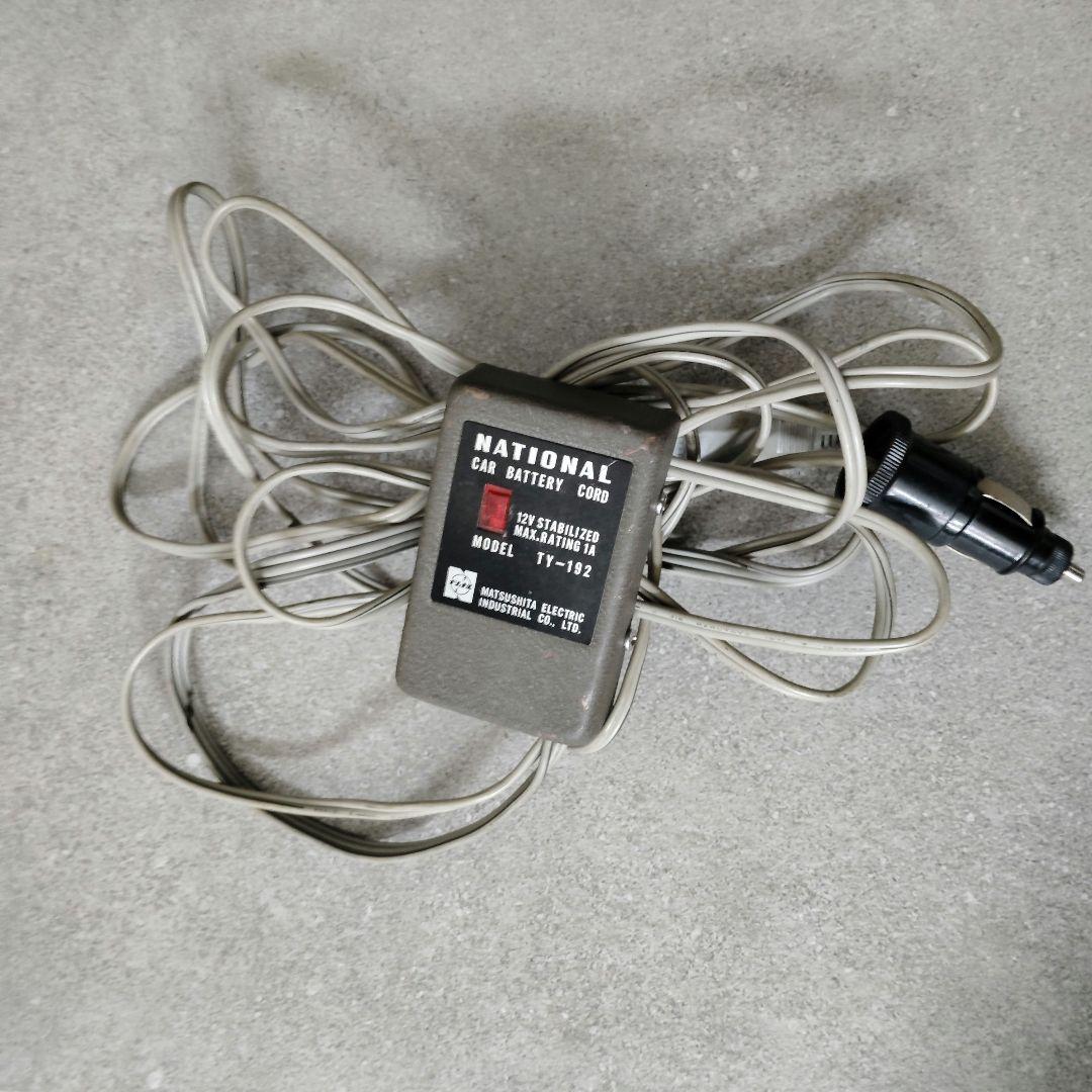 ナショナル トランジスタ テレビ ポータブルテレビ ラジオ TR-306R