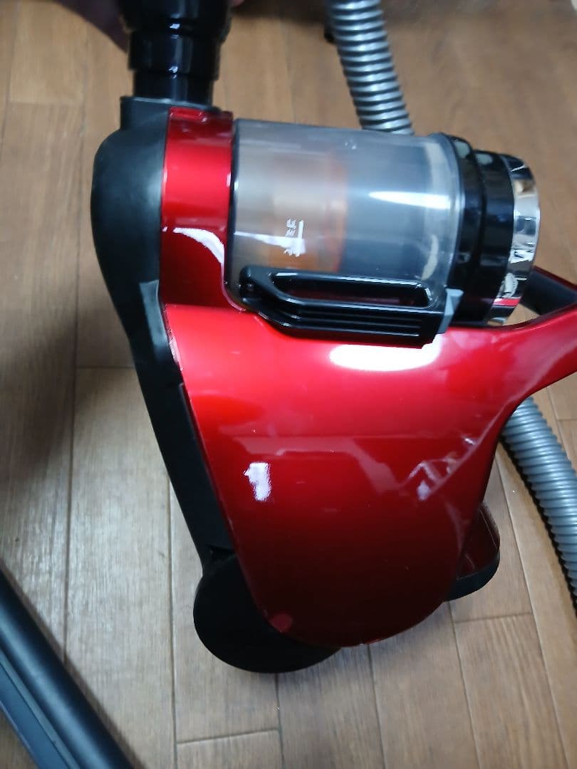 東芝 2022年製 トルネオ ミニ サイクロン掃除機 クリーナー レッド