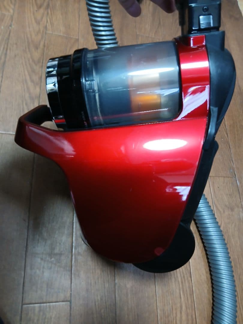 東芝 2022年製 トルネオ ミニ サイクロン掃除機 クリーナー レッド