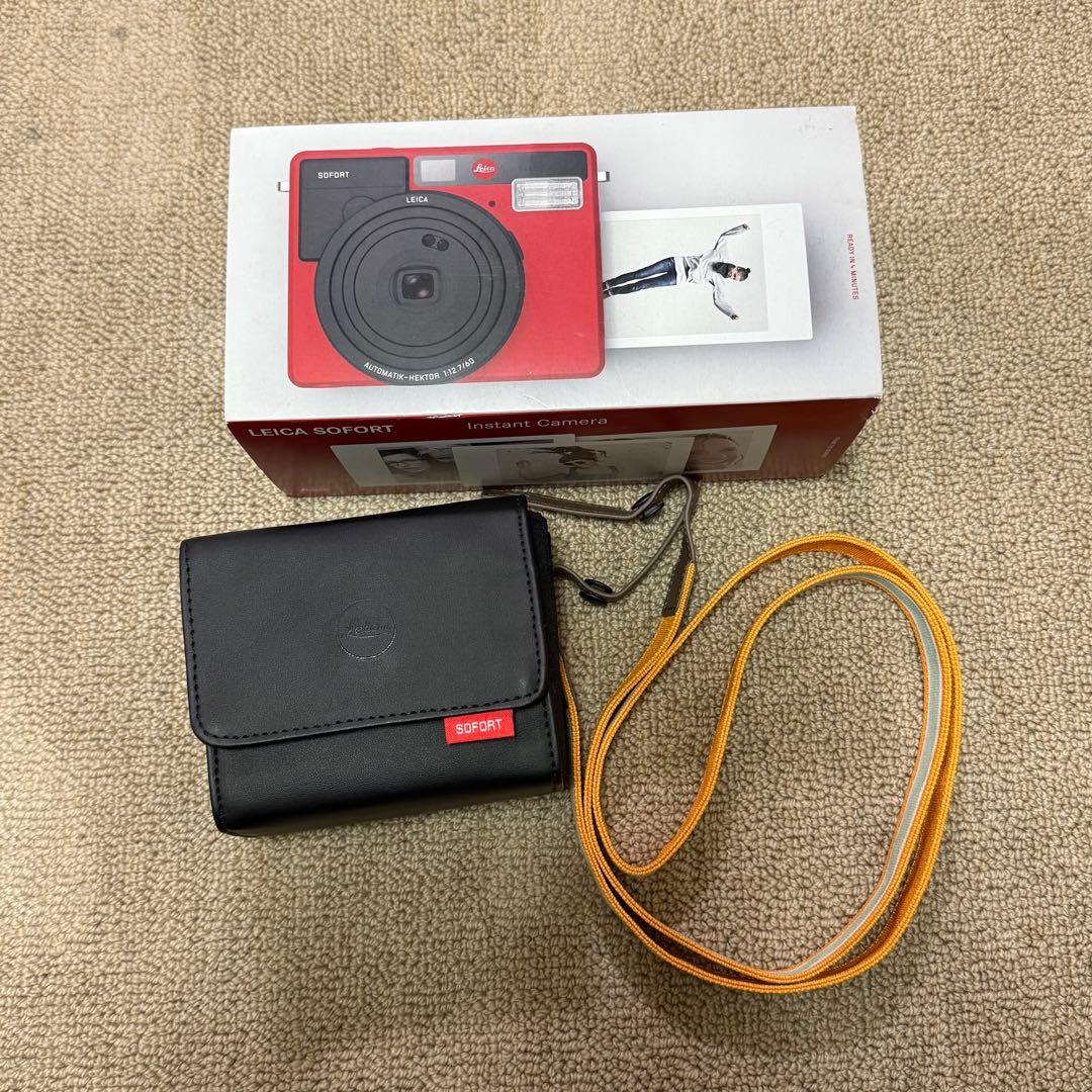 LEICA SOFORT インスタントカメラ レッド 赤
