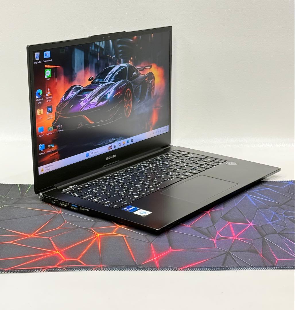 11世代Corei7/mousePro ノートPC/16GB/512GBフルHD