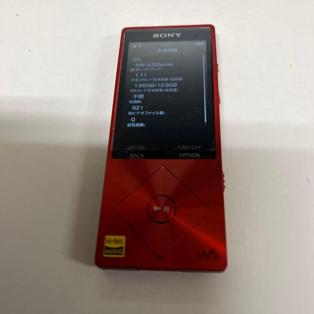 マ*ヤ様 Sony Walkman A25 赤