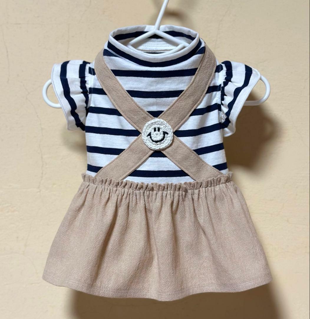 レイチェルさま専用☆犬服ハンドメイド♡ボーダーワンピース