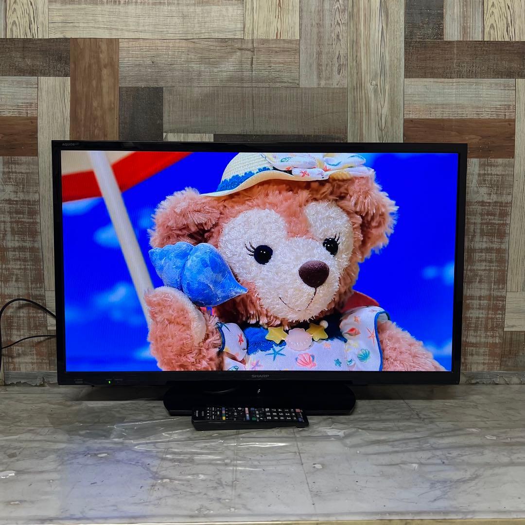 全国送料込❣️シャープ32型液晶テレビWチューナー 色鮮やかなクリアな映像