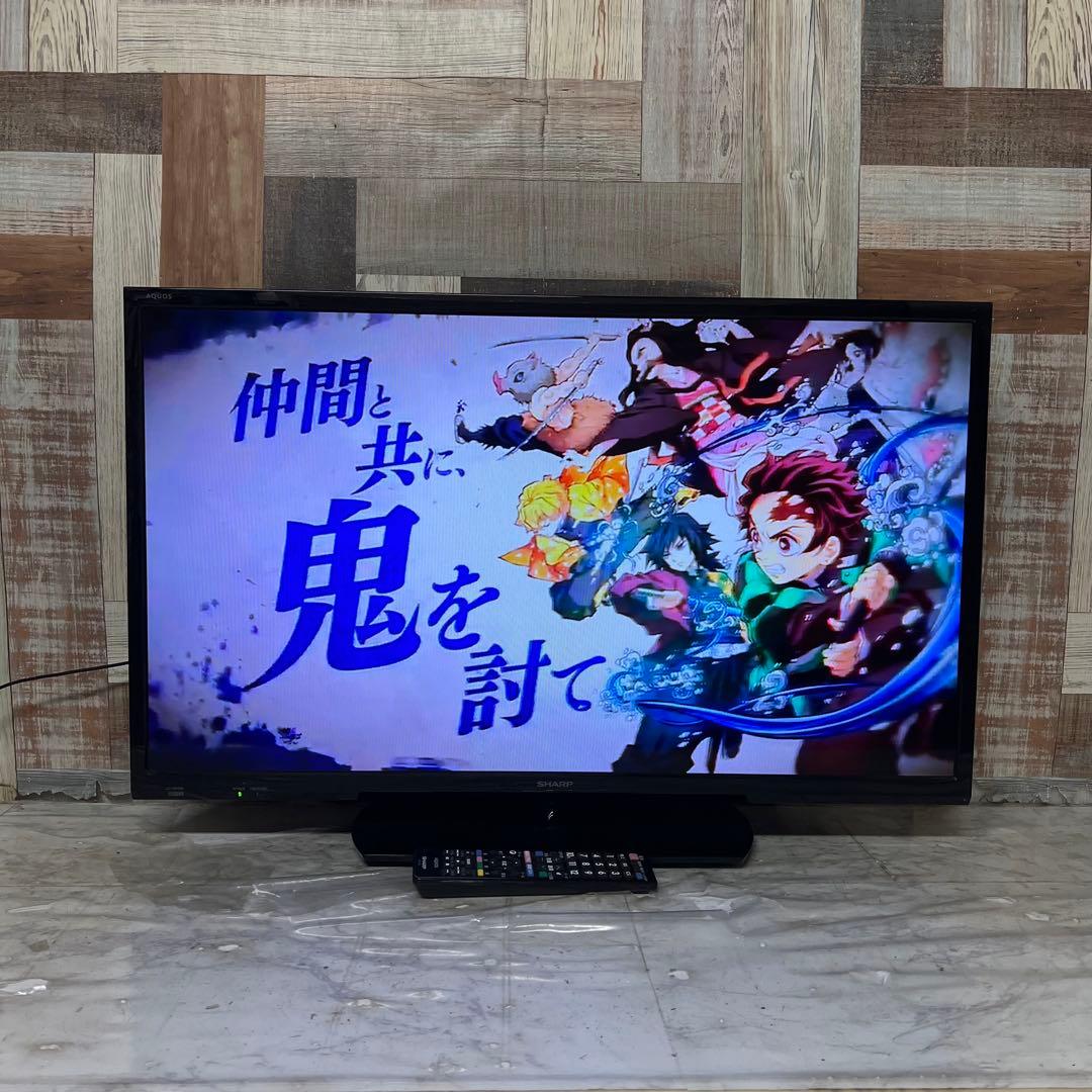 全国送料込❣️シャープ32型液晶テレビWチューナー 色鮮やかなクリアな映像