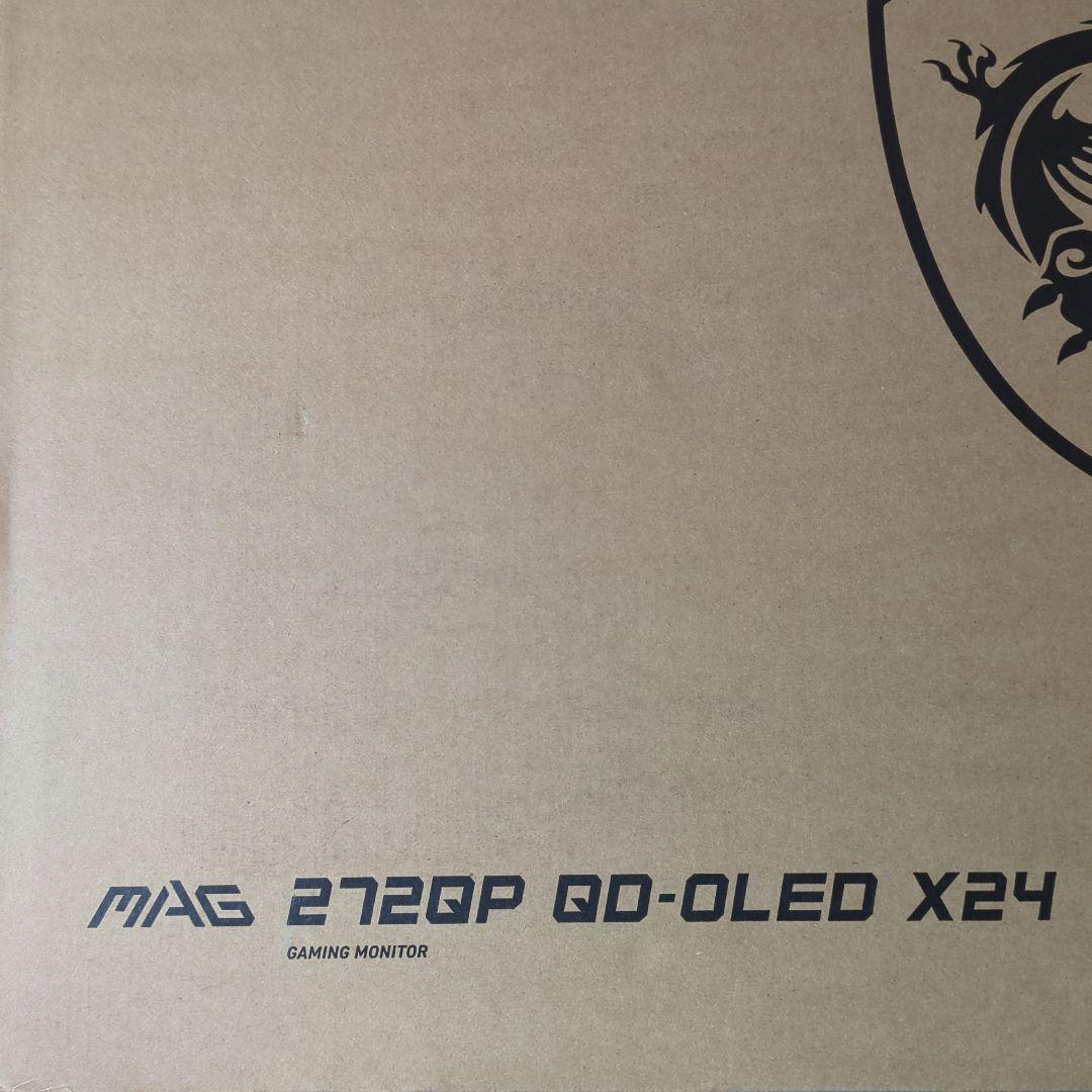 MSI MAG 272QP QD-OLED X24 ゲーミングモニター