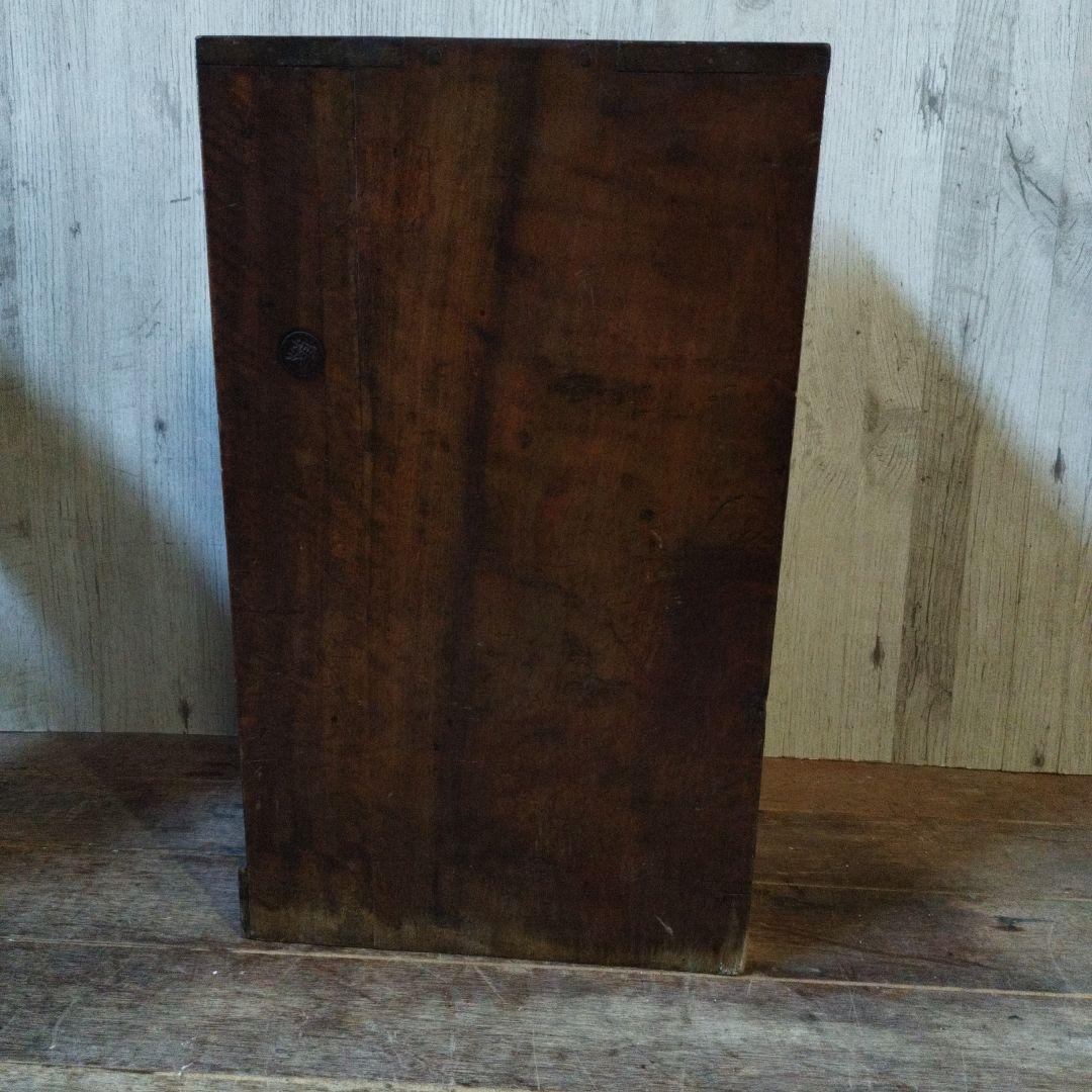 昭和レトロ 木製4段引き出し 収納 古家具 アンティーク家具 ヴィンテージ家具