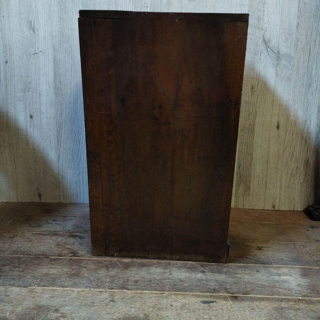 昭和レトロ 木製4段引き出し 収納 古家具 アンティーク家具 ヴィンテージ家具
