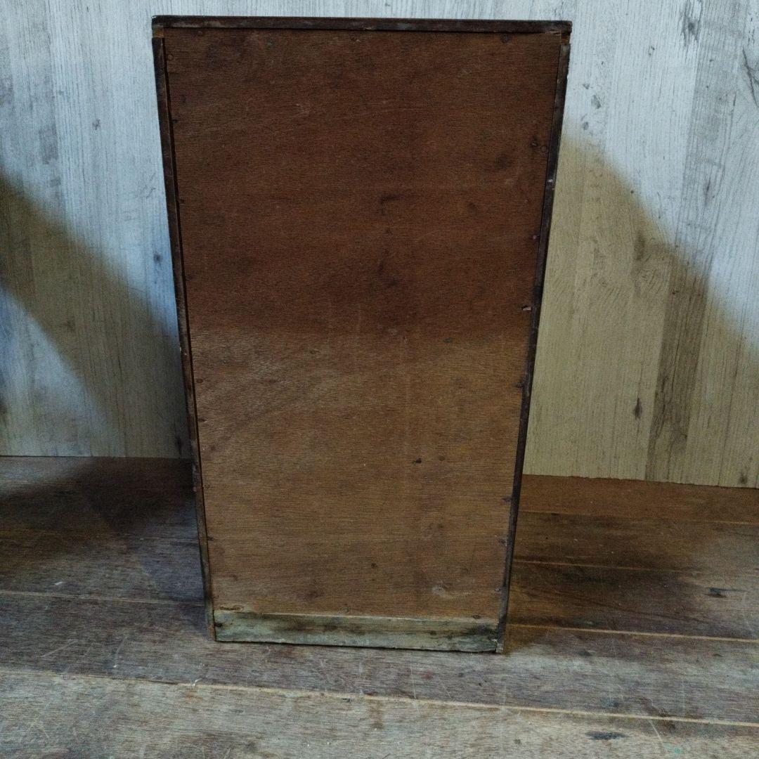 昭和レトロ 木製4段引き出し 収納 古家具 アンティーク家具 ヴィンテージ家具