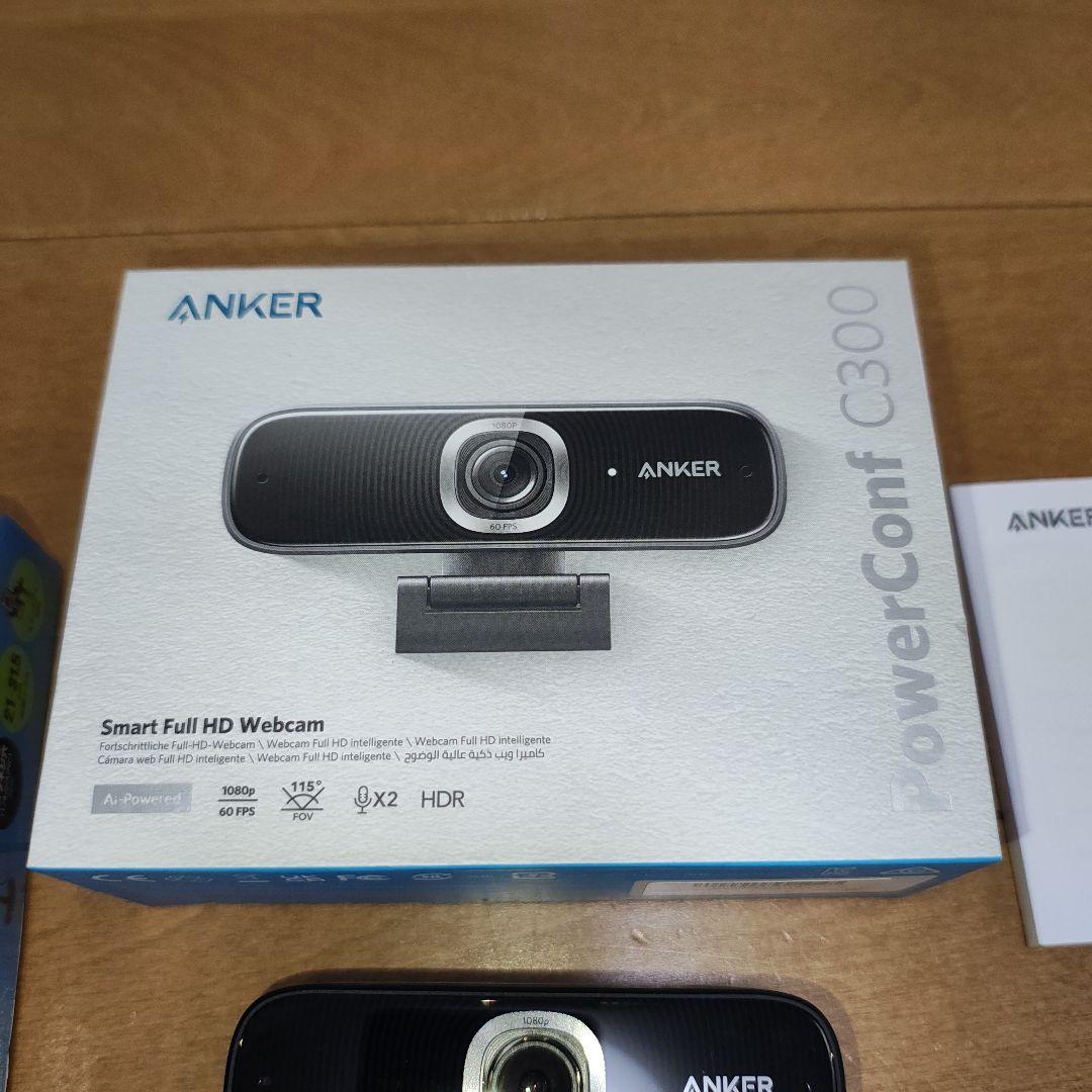 【美品】Anker C300 Full HD Webcam　スタンドセット