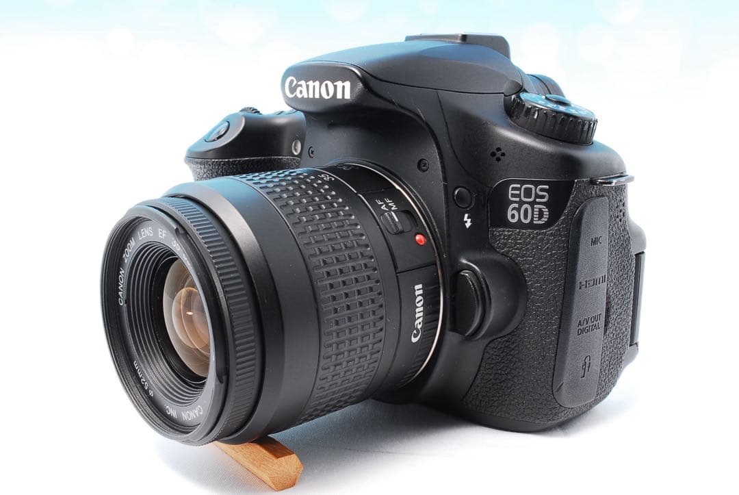 Canon EOS 60D Wレンズセット 初心者OK すぐ使える 動画撮影可