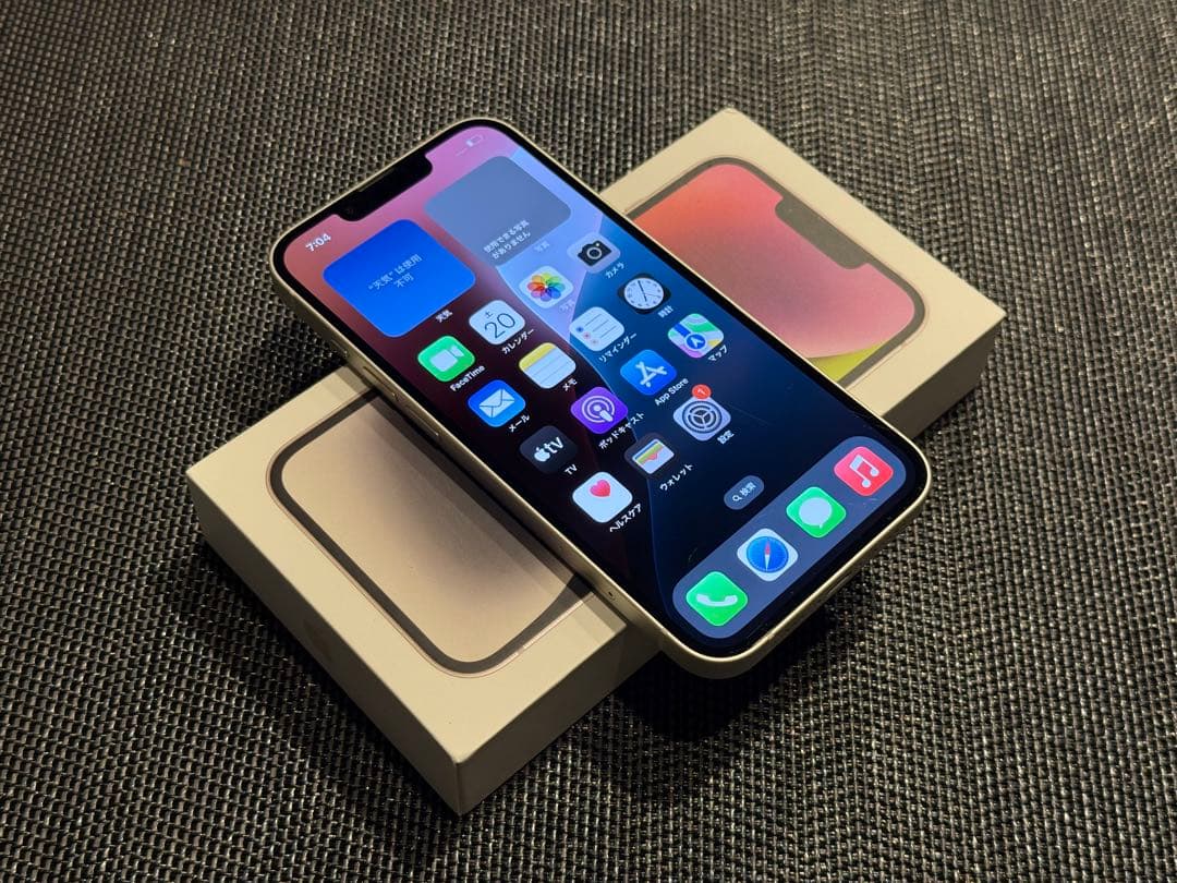iPhone 14 128GB スターライト SIM フリー 80%