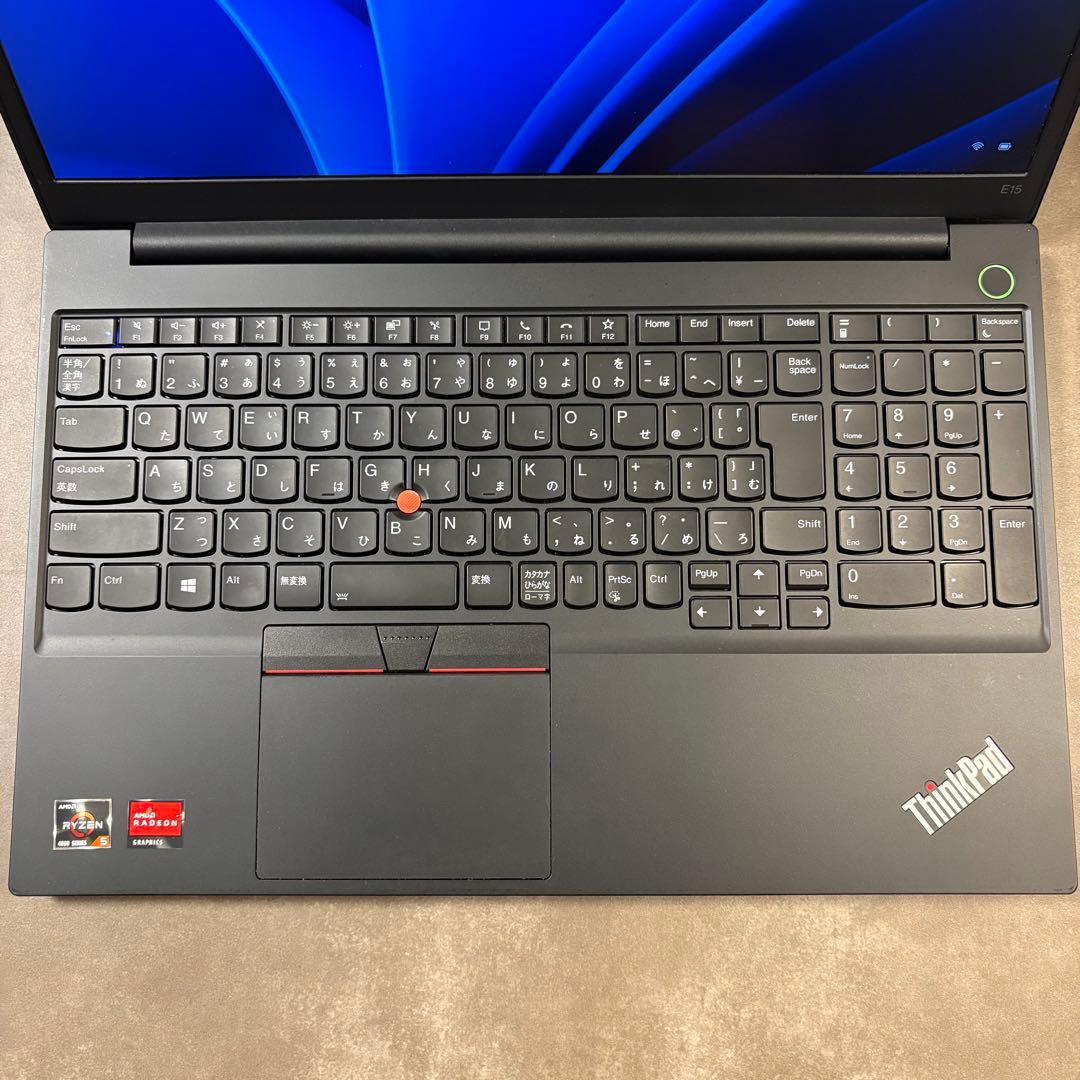 Windowsノート本体 ThinkPad E15 Gen2 Ryzen5 8GB SSD256GB