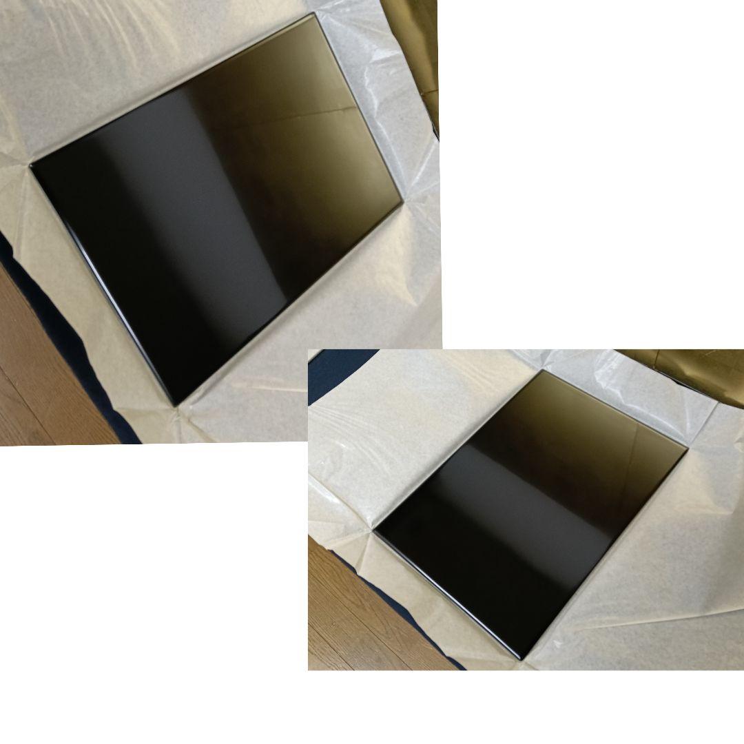 AP1 茶道具 敷板3枚組 薄板 丸蛤 角蛤 矢筈 未使用 木製漆 真塗