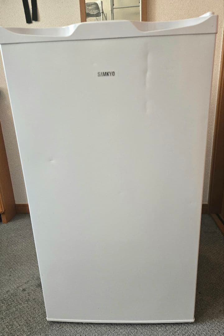 SAMKYO　ホワイト　冷凍庫　ZU60