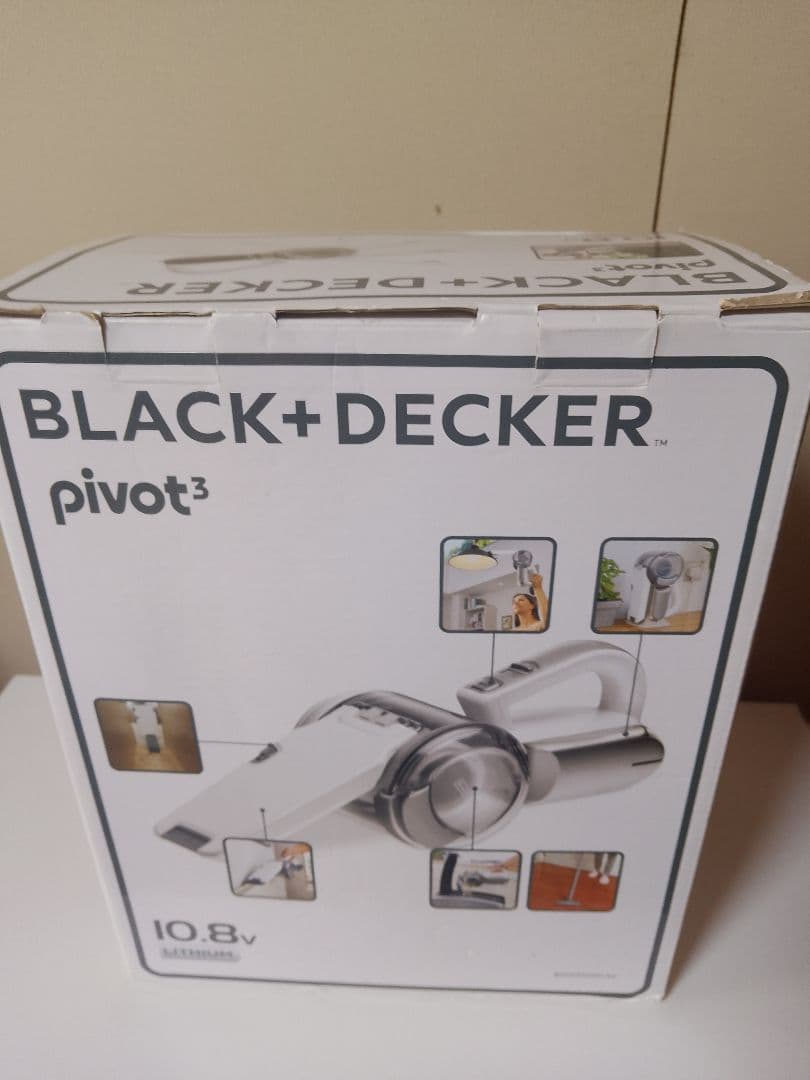 新品未開封✦BLACK+DECKER pivot3 10.8V シャンパン