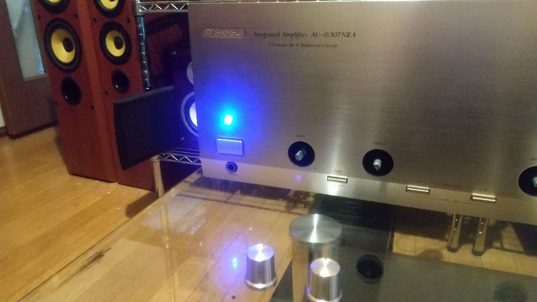 SANSUI AU-α507NRA プリメインアンプ メンテ＆カスタム施工済み