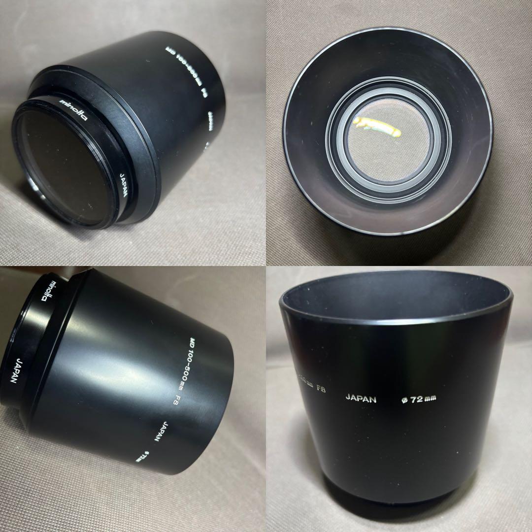 美品　望遠レンズ MINOLTA MD ZOOM ROKKOR100-500mm