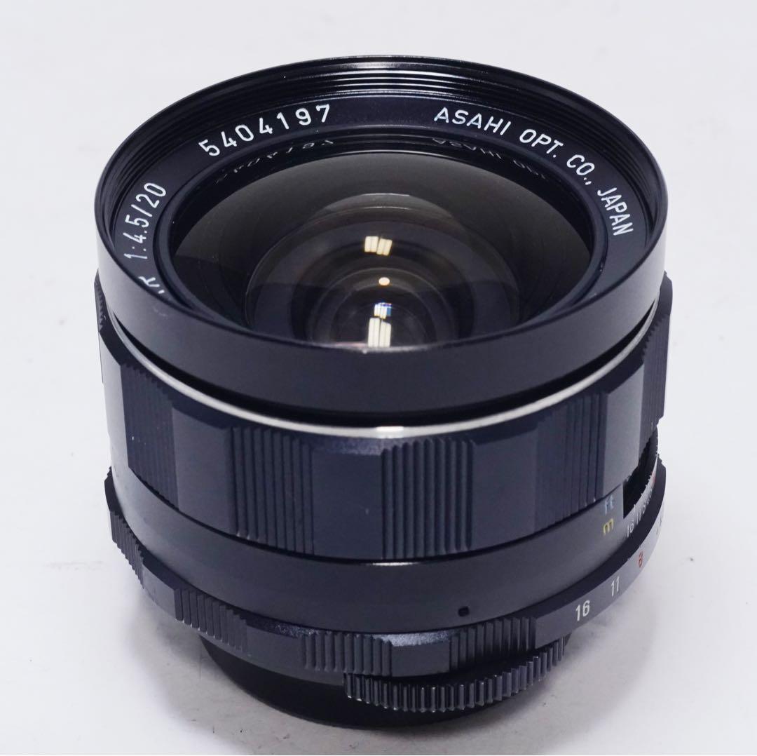 希少 極美品 PENTX SMC TAKUMAR 20mm f4.5