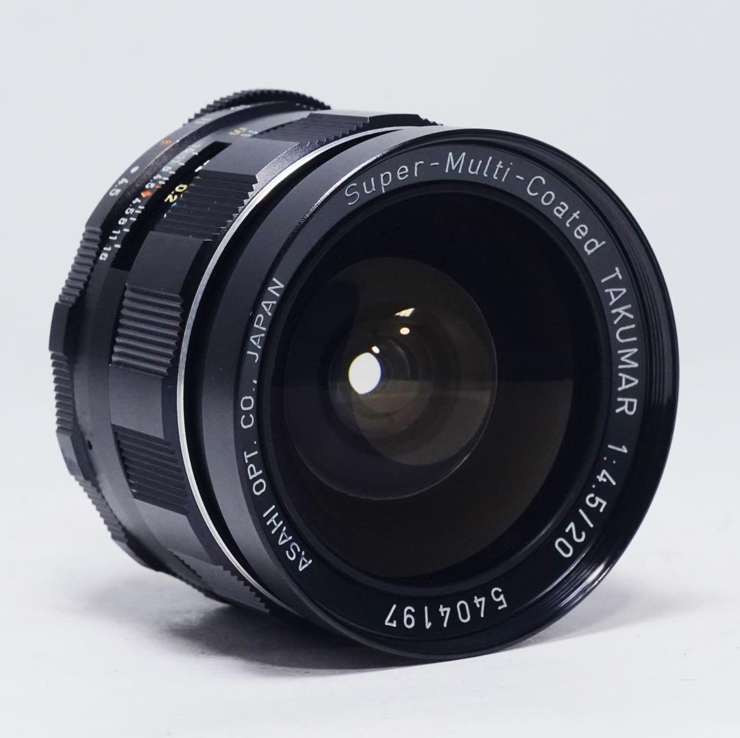 希少 極美品 PENTX SMC TAKUMAR 20mm f4.5