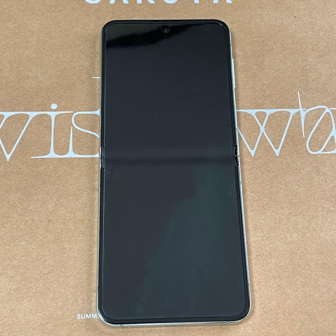 Samsung Galaxy Z Flip5 本体 ミント