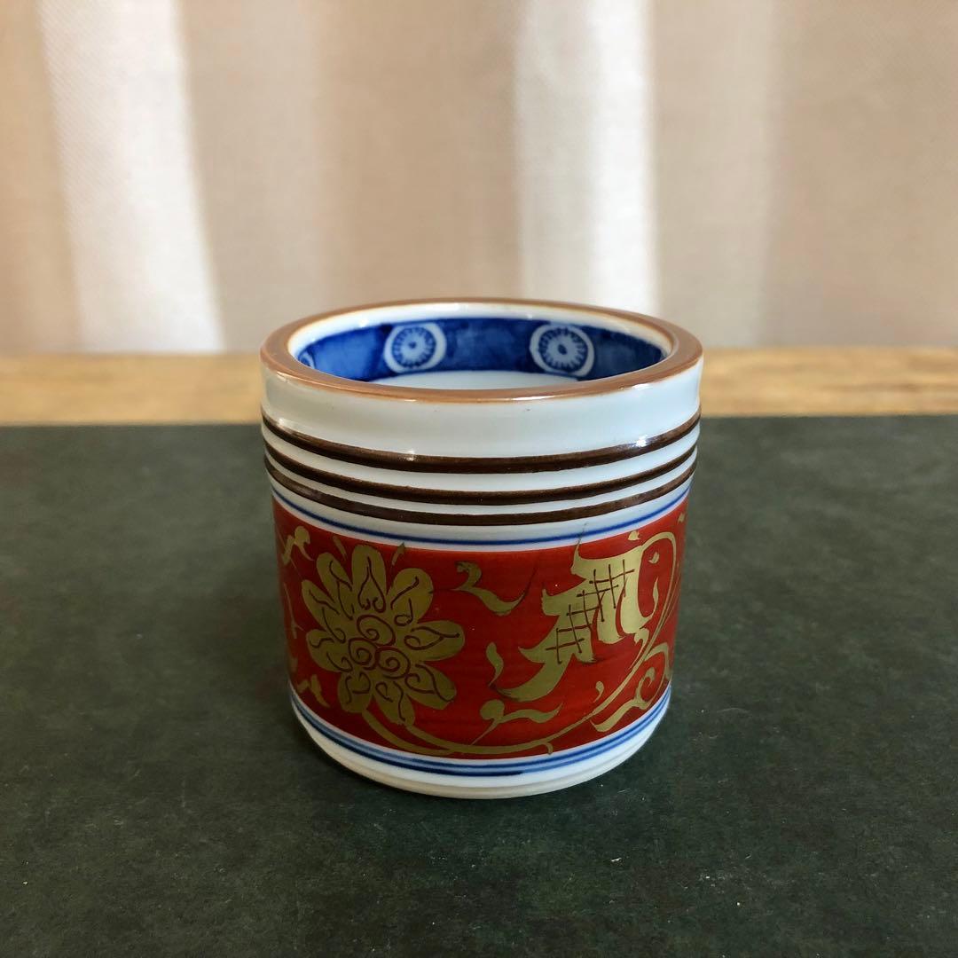 手塚祥堂 染付金襴手 台子皆具 共箱 茶道具