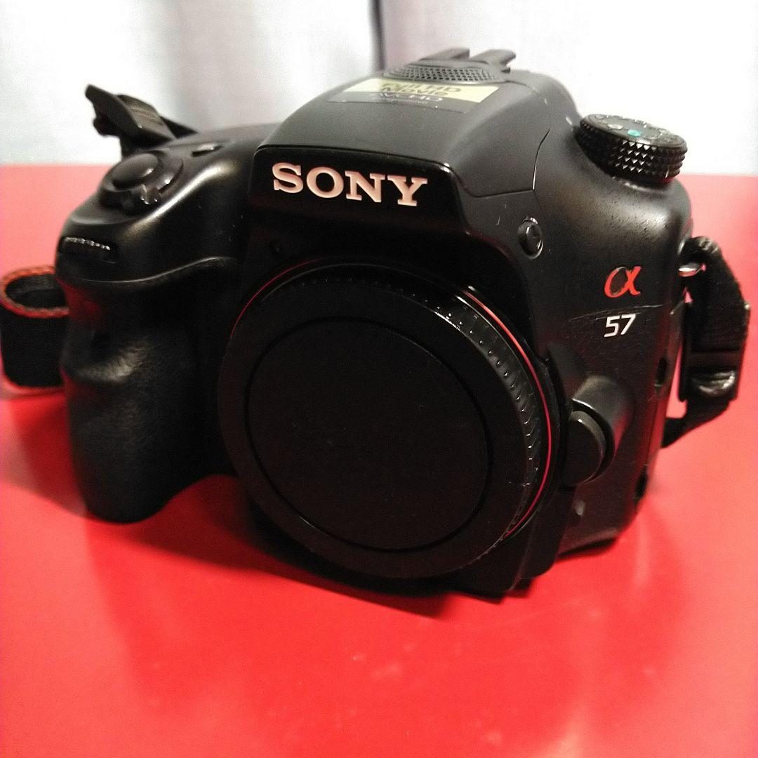 【注意点あり】SONY α57 デジタル一眼レフカメラ 本体