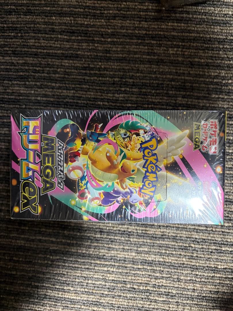 未開封 シュリンク付き ポケモンカードゲーム MEGAドリームex BOX