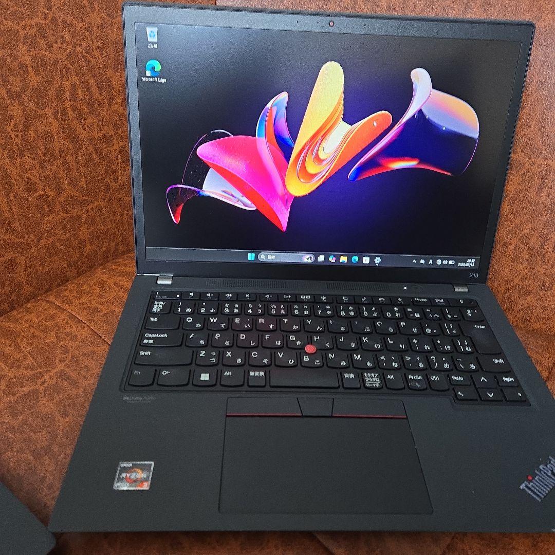 【2台価格】ThinkPad X13 Gen 2a 16GB 256GB AMD