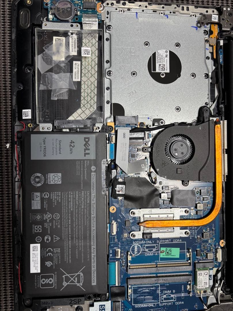 【SSDメモリー無し】Inspiron 3518 i3-7020